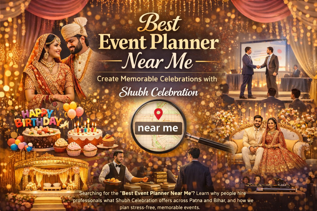 Best Event Planner Near Me – Create Memorable Celebrations with Shubh Celebration